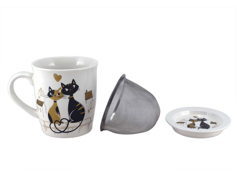 Tazza gatto - Dettagli, Articoli da Regalo, Giocattoli in Legno