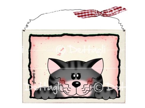 targhetta artigianale con dedica ai gatti , regalo per amanti dei gatti, vendita online oggeti con gatti , creazioni "Dettagli" Cagliari ,nameplate crafted with dedication to cats, gift for cat lovers, online sale Objects with cats, creations "Details" Cagliari